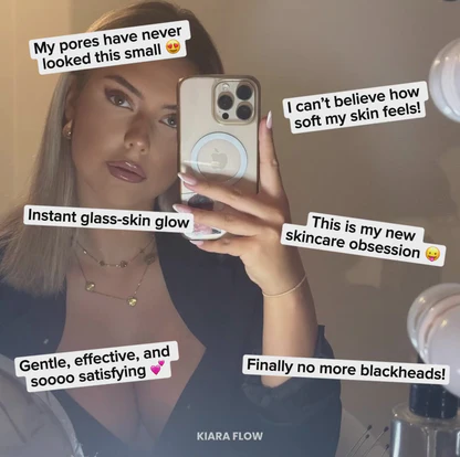 KIARA FLOW RiceShot™ Duo Exfoliator